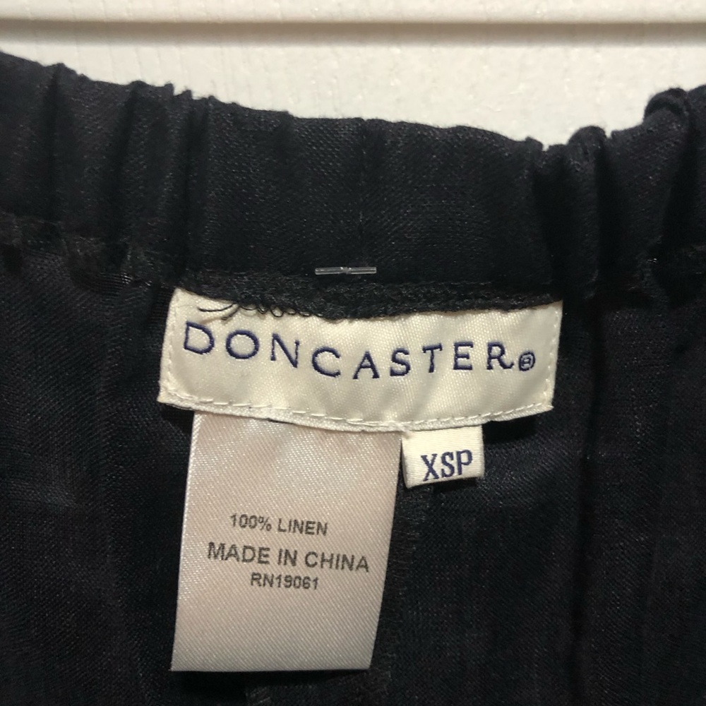 Linen, navy - Picture 3 of 3